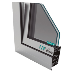 Sistemas de Aberturas de Aluminio Premium batientes Aluwind
