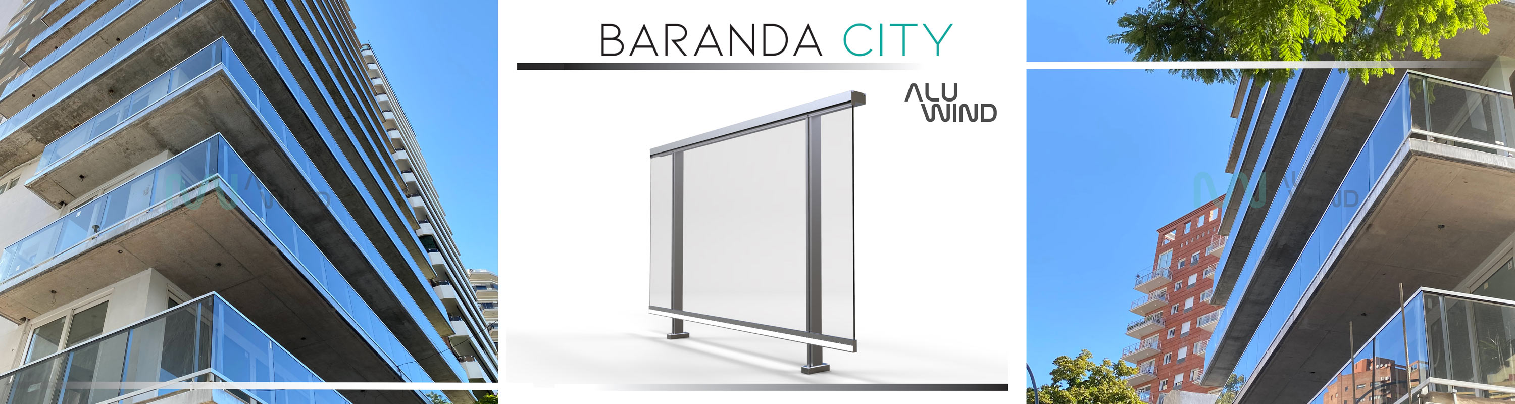 baranda de aluminio imperia central aluwind K8