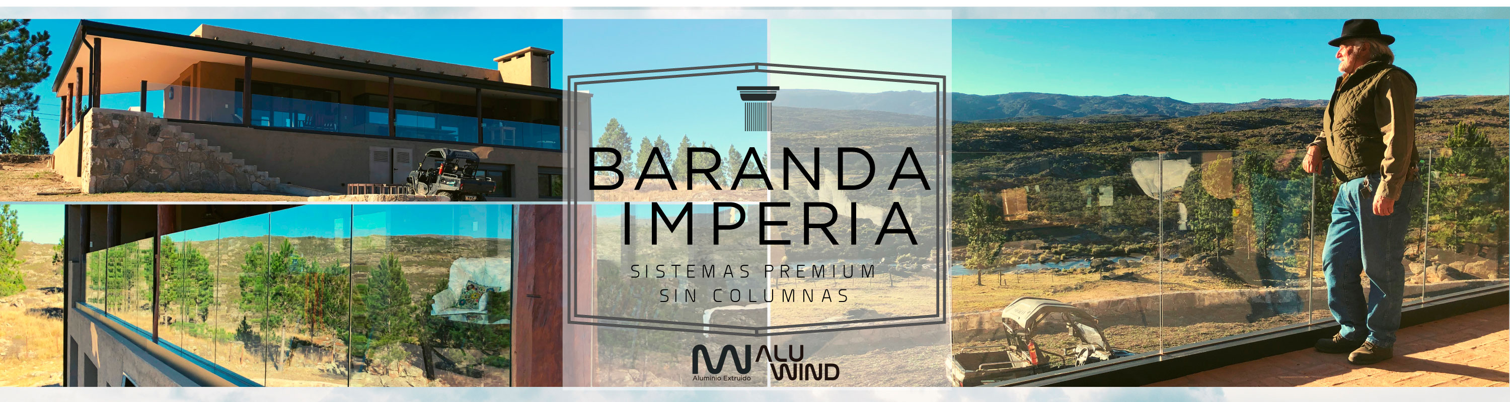Barandas de aluminio Premium Aluwind